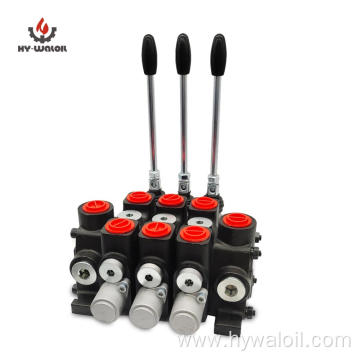 3PC100 Hydraulic Sectional Spring Center Control Valve